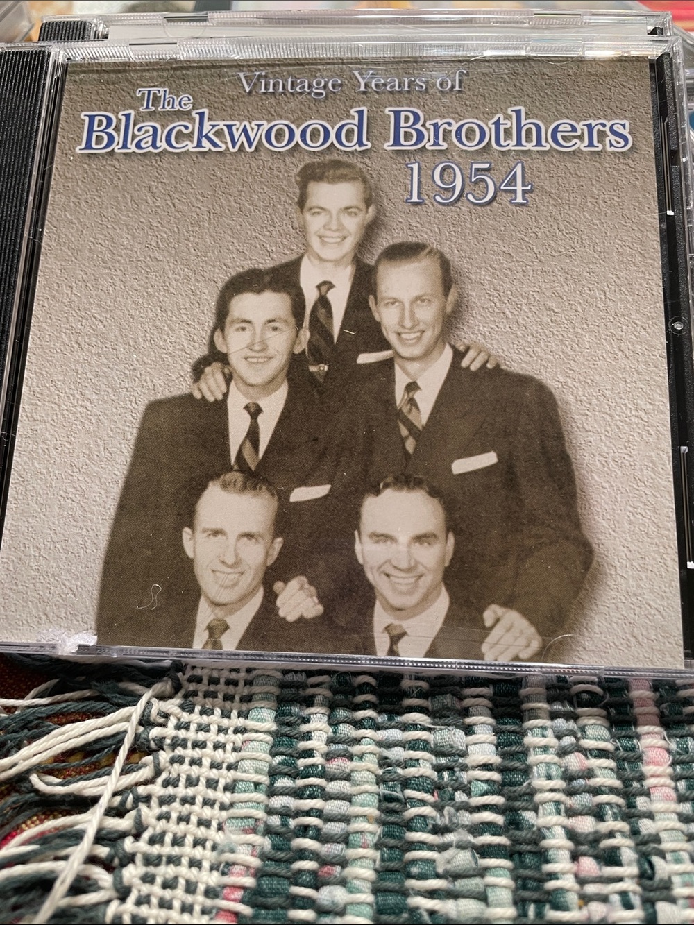 The Vintage Shop Blackwood Brothers CD – Blue, Brown, Cream